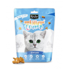 Kit Cat Treat Kitty Crunch Seafood 60g, KC-9668, cat Treats, Kit Cat, cat Food, catsmart, Food, Treats